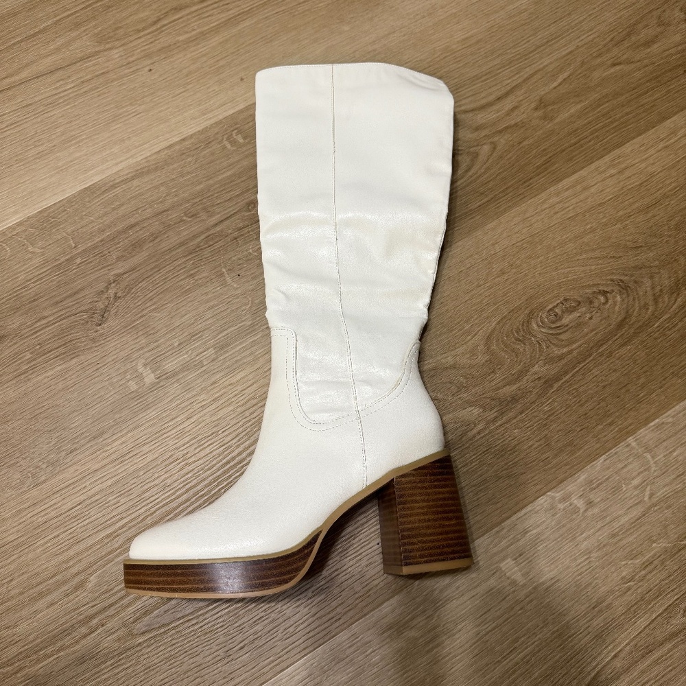 White boots